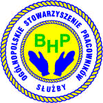 Logo Ogólnopolskie Stowarzyszenie Pracowników Służby BHP Oddział Gdańsk