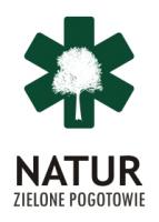Logo NATUR: Zielone Pogotowie