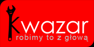 Logo KWAZAR - instalacje hydrauliczne